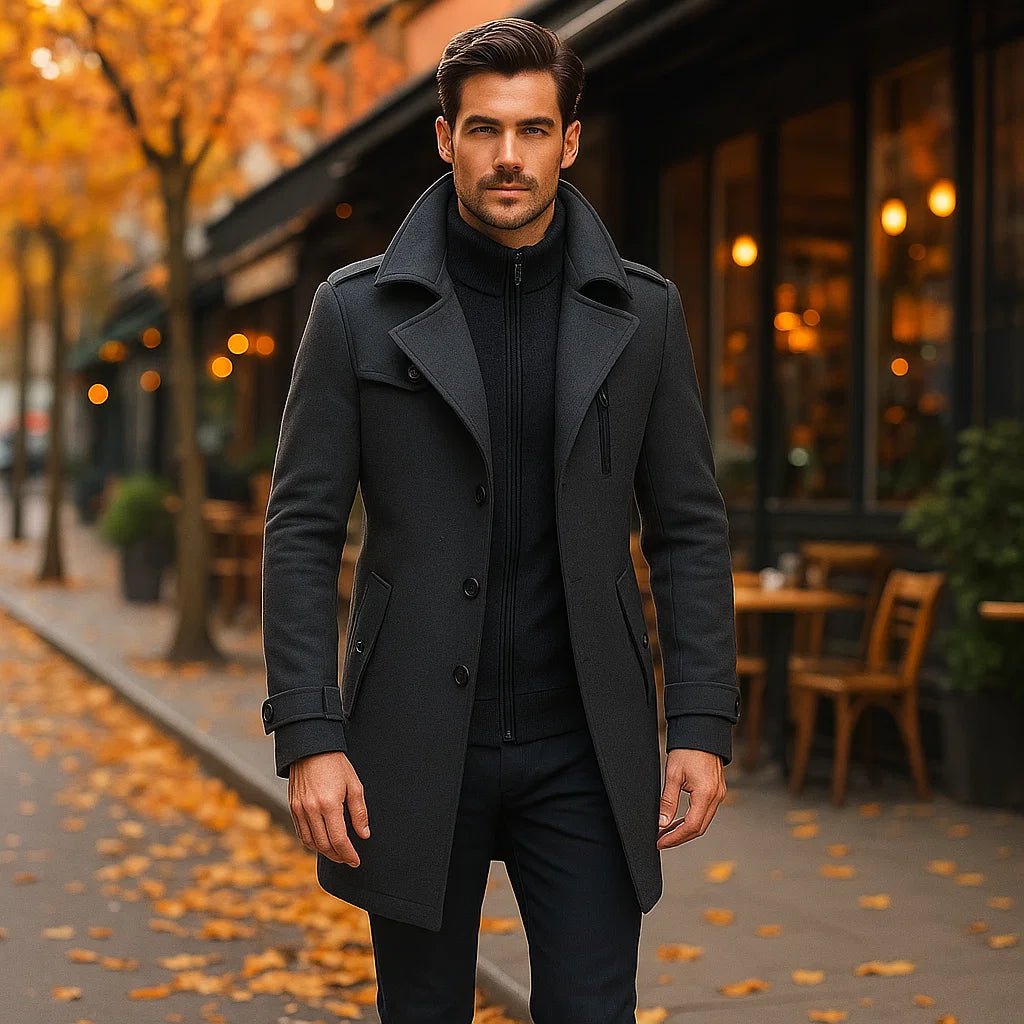 Grayson Kurtka Zimowa – Podwójny Kołnierz - vivano - warszawa