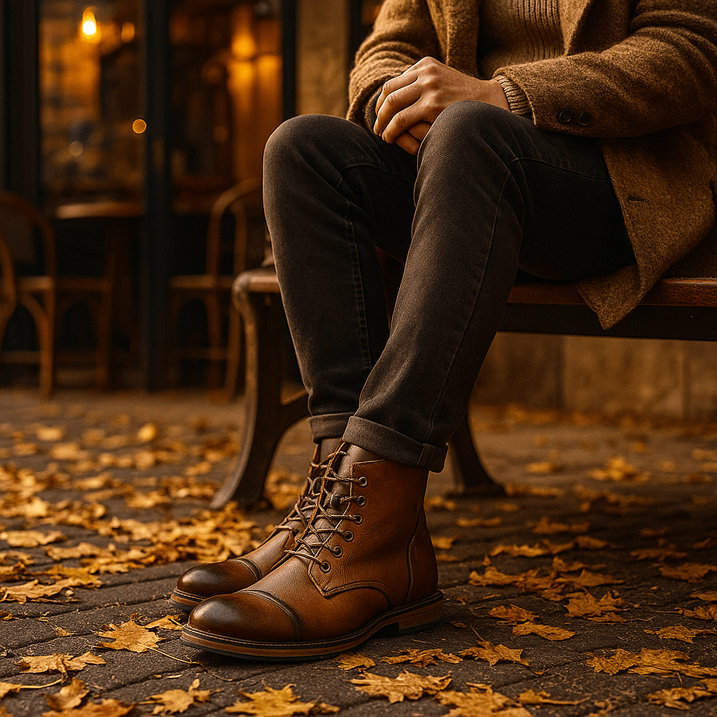 Harry – Męskie Modowe Buty Trekkingowe z Gripem