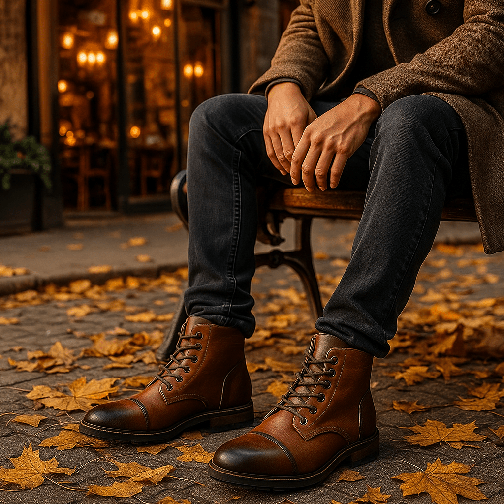 Harry – Męskie Modowe Buty Trekkingowe z Gripem