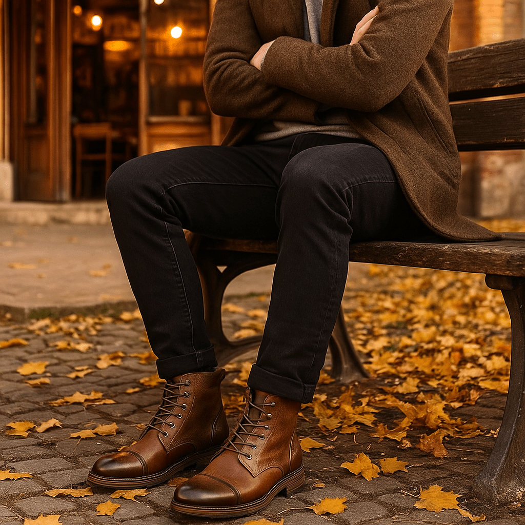 Harry – Męskie Modowe Buty Trekkingowe z Gripem