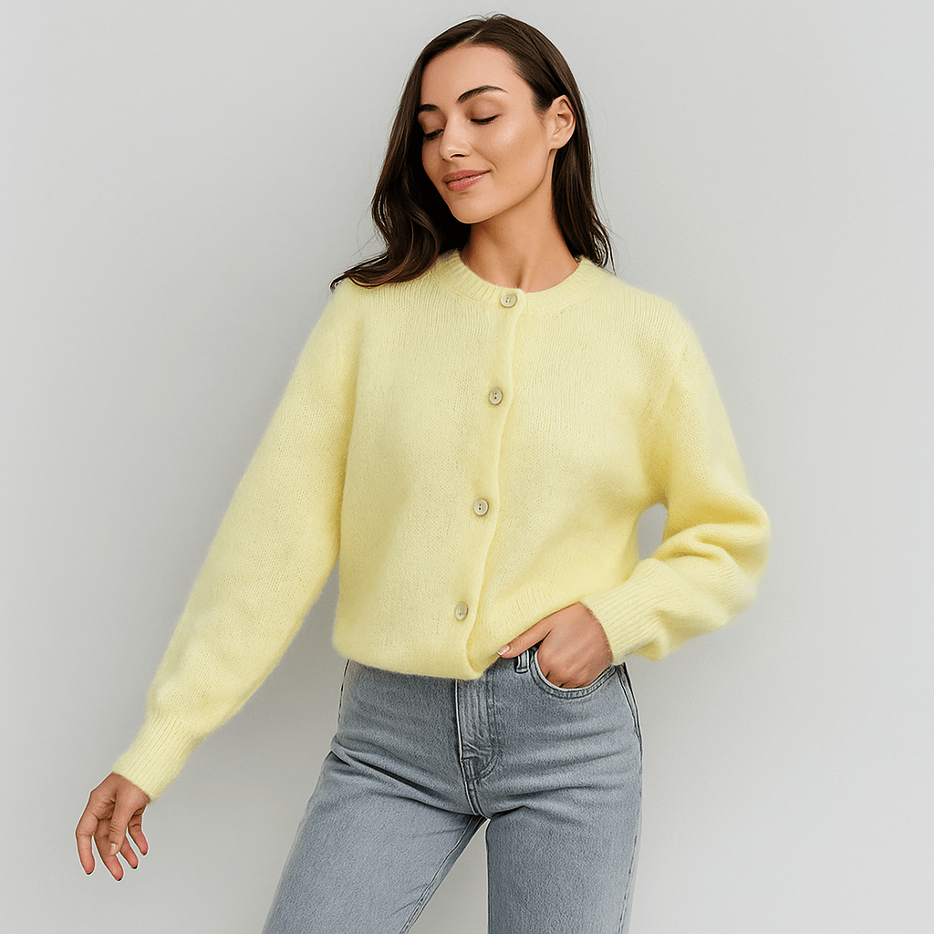 Hygge Kardigan - Stylowe Ciepło - Przytulny Komfort - vivano - warszawa