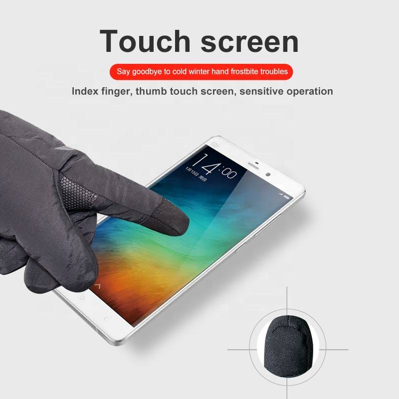 IGNIS - Rękawice zimowe z podgrzewaniem - Kompatybilność dotykowa