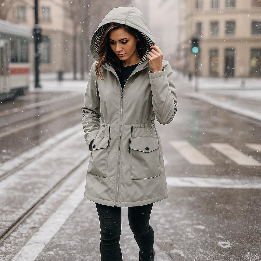 Irene – Wodoodporny Trenchcoat Damski - vivano - warszawa