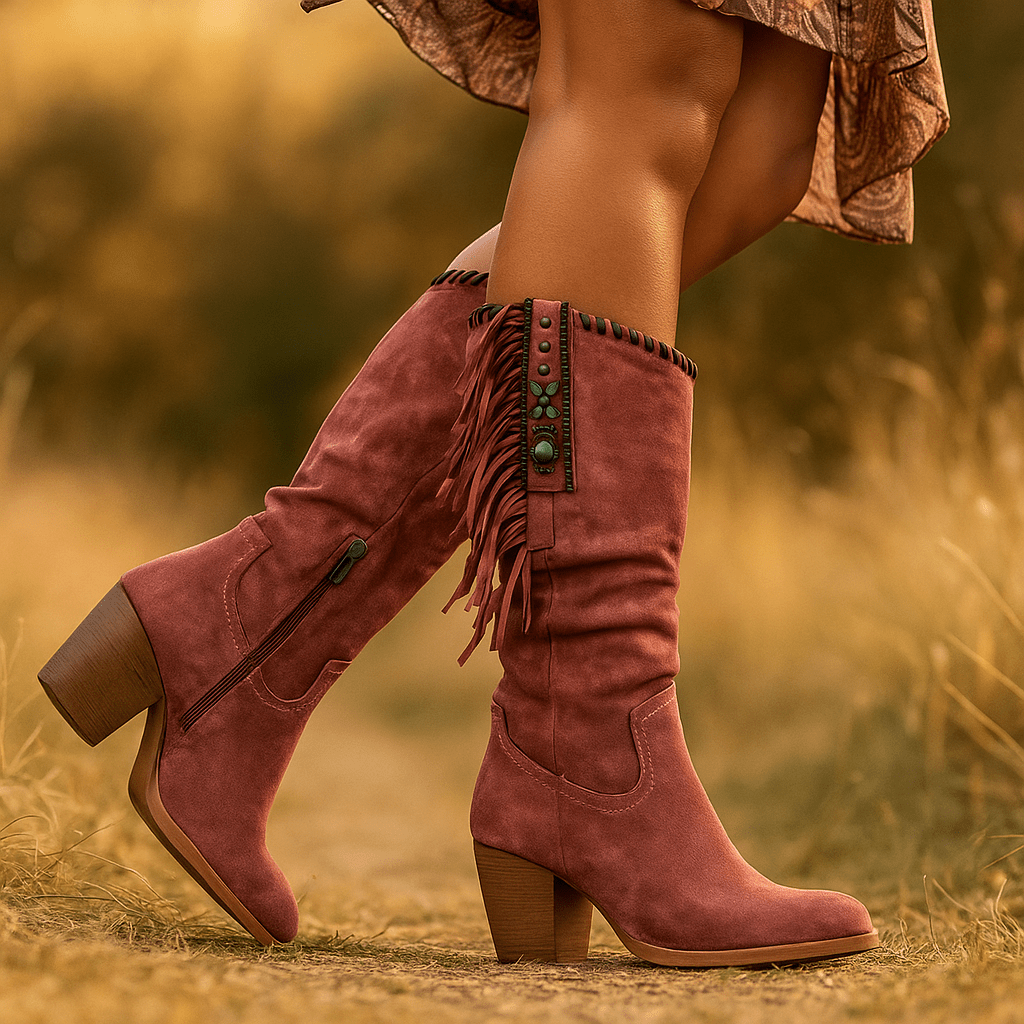 Jana Støvler - Robustny Styl Western - Komfort i Trwałość - vivano - warszawa