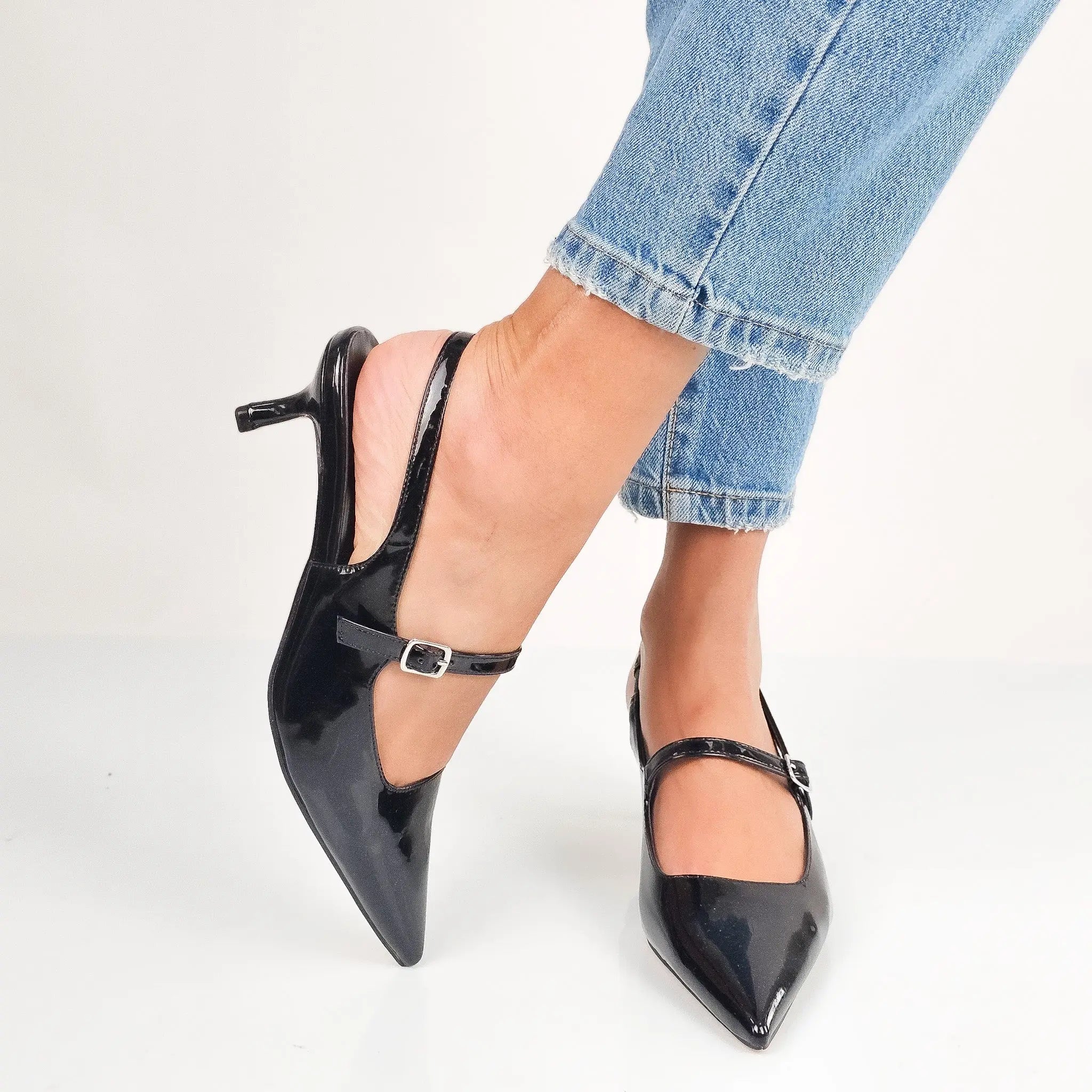 Jinnah Décolleté Slingback - Elegancja Chic - Optymalny Komfort - vivano - warszawa