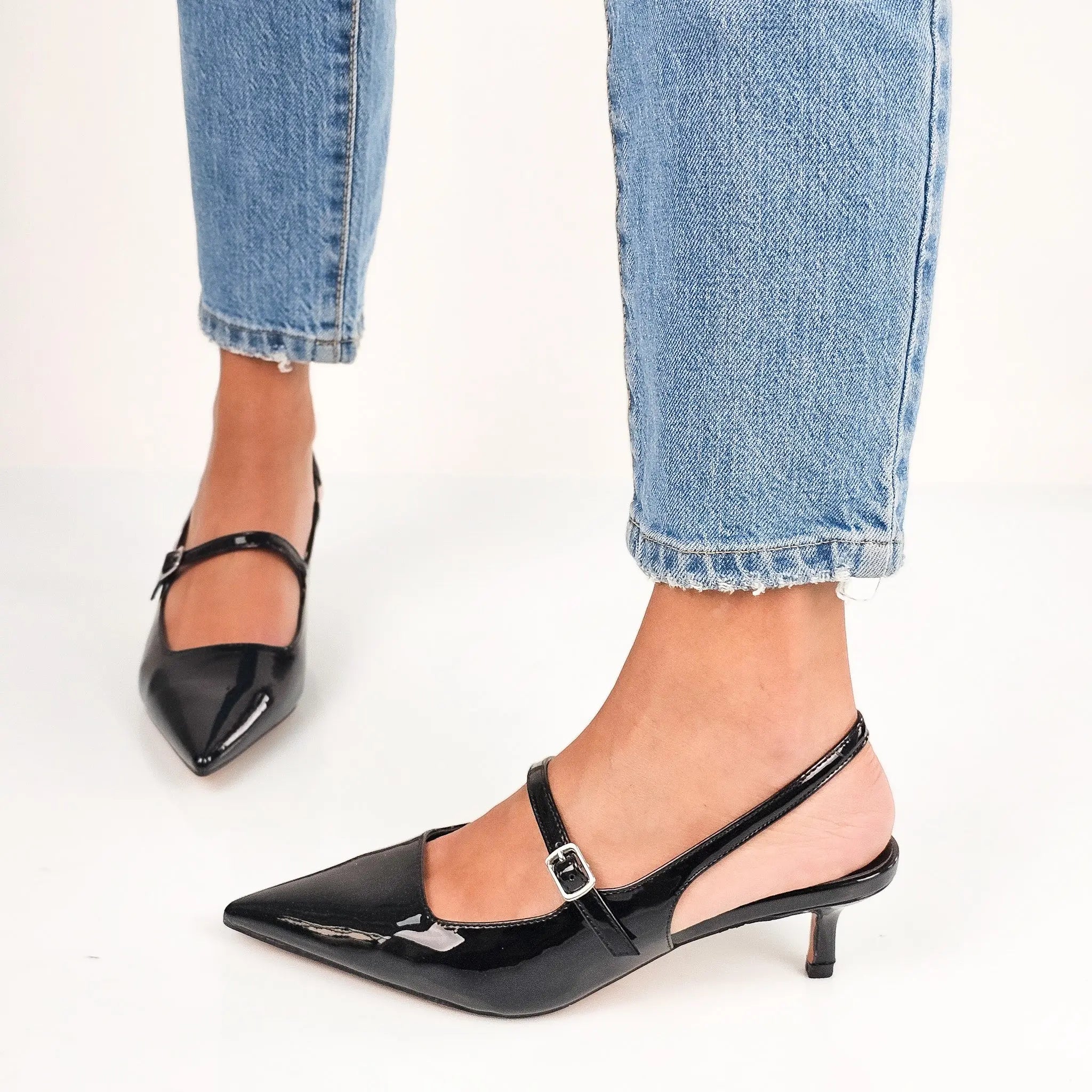 Jinnah Décolleté Slingback - Elegancja Chic - Optymalny Komfort - vivano - warszawa