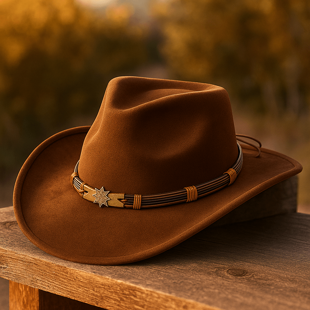 Klasyczny Zamszowy Kapelusz Kowbojski Steen - vivano - warszawa