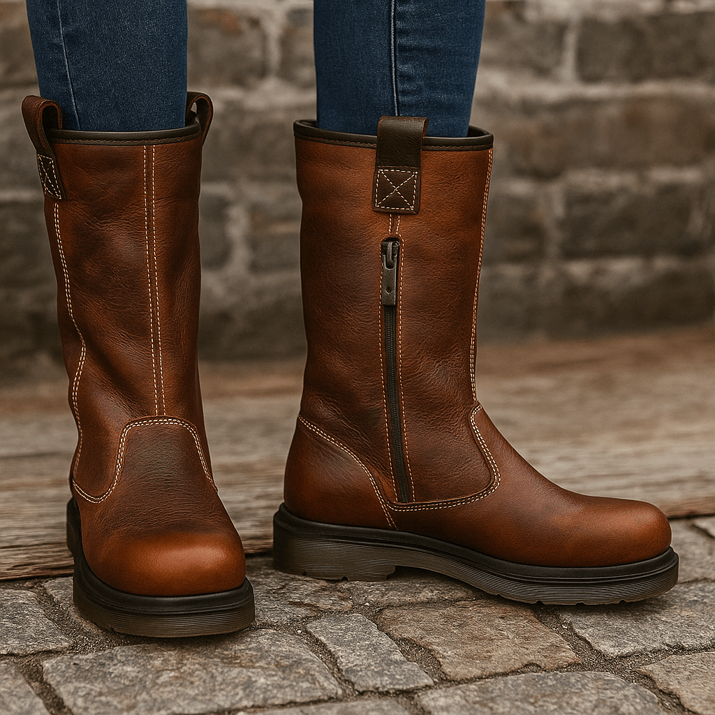 Kris – Męskie botki na zamek błyskawiczny