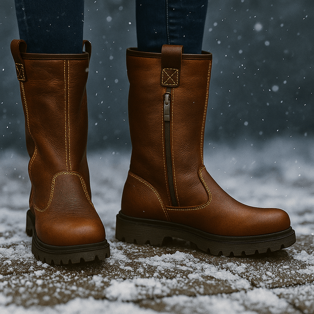 Kris – Męskie botki na zamek błyskawiczny