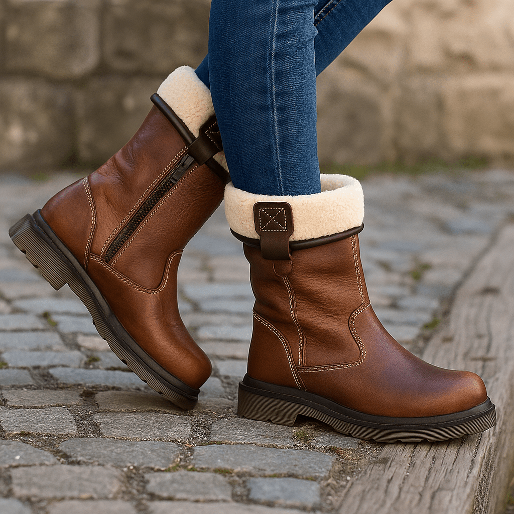 Kris – Męskie botki na zamek błyskawiczny