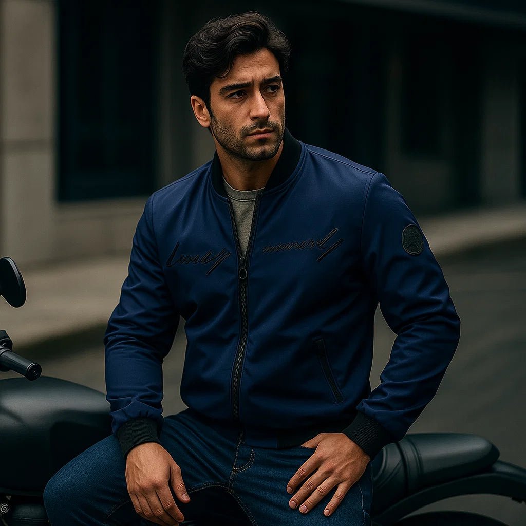 Kurtka Claus Broderet - Zamek błyskawiczny - Kieszenie - Wygodna i Stylowa - vivano - warszawa