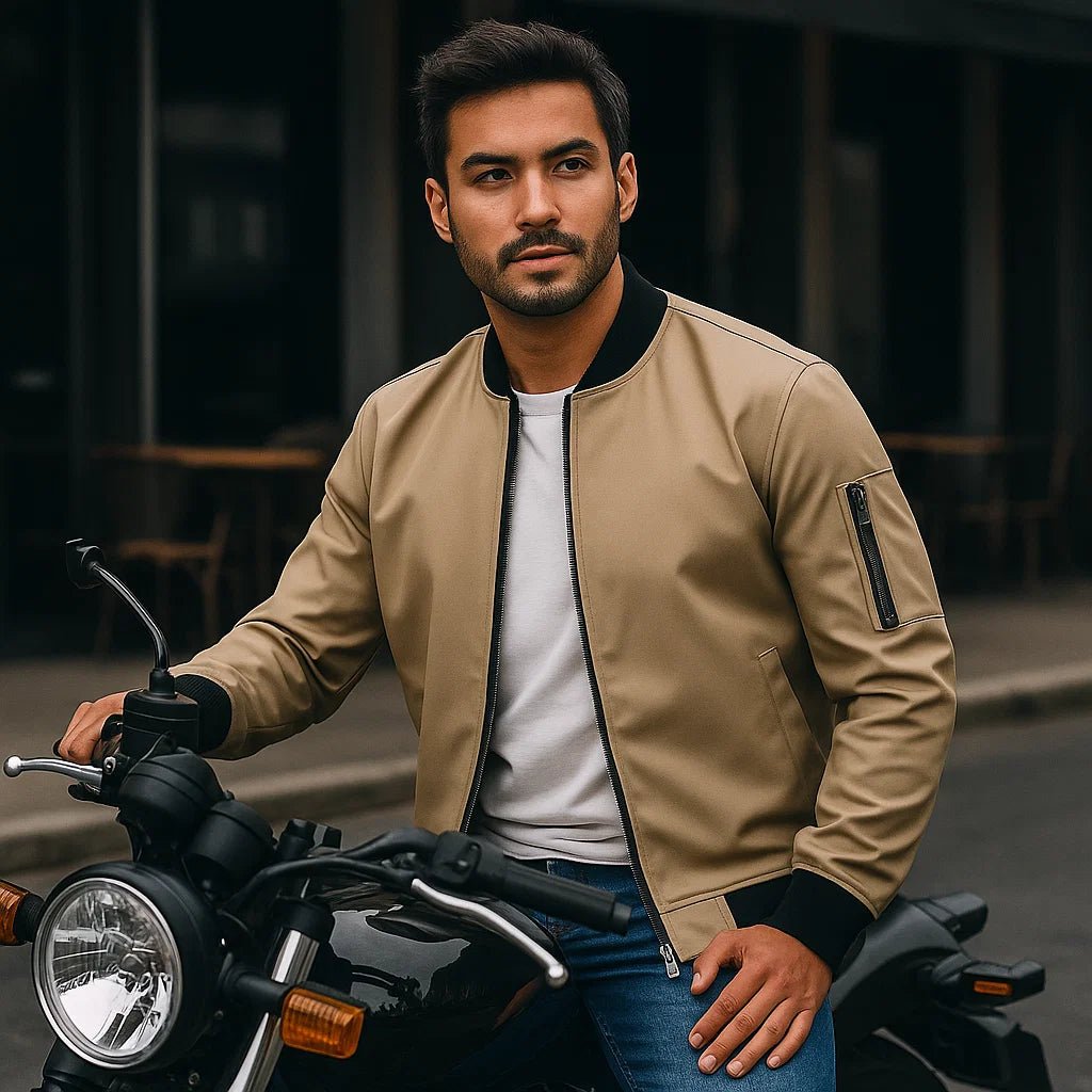 Kurtka Męska Bomber – Lekka i Nowoczesna - vivano - warszawa