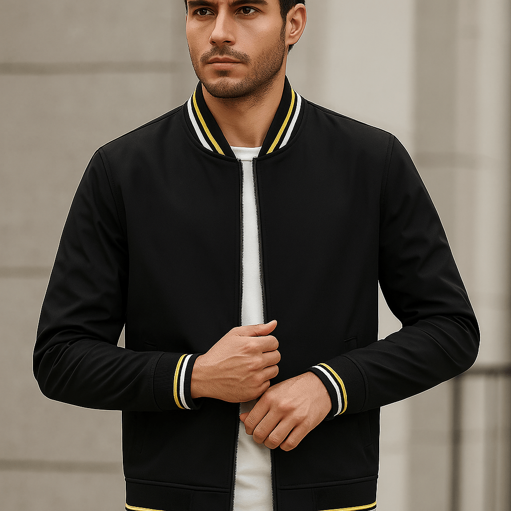 Męska lekka wodoodporna kurtka całoroczna