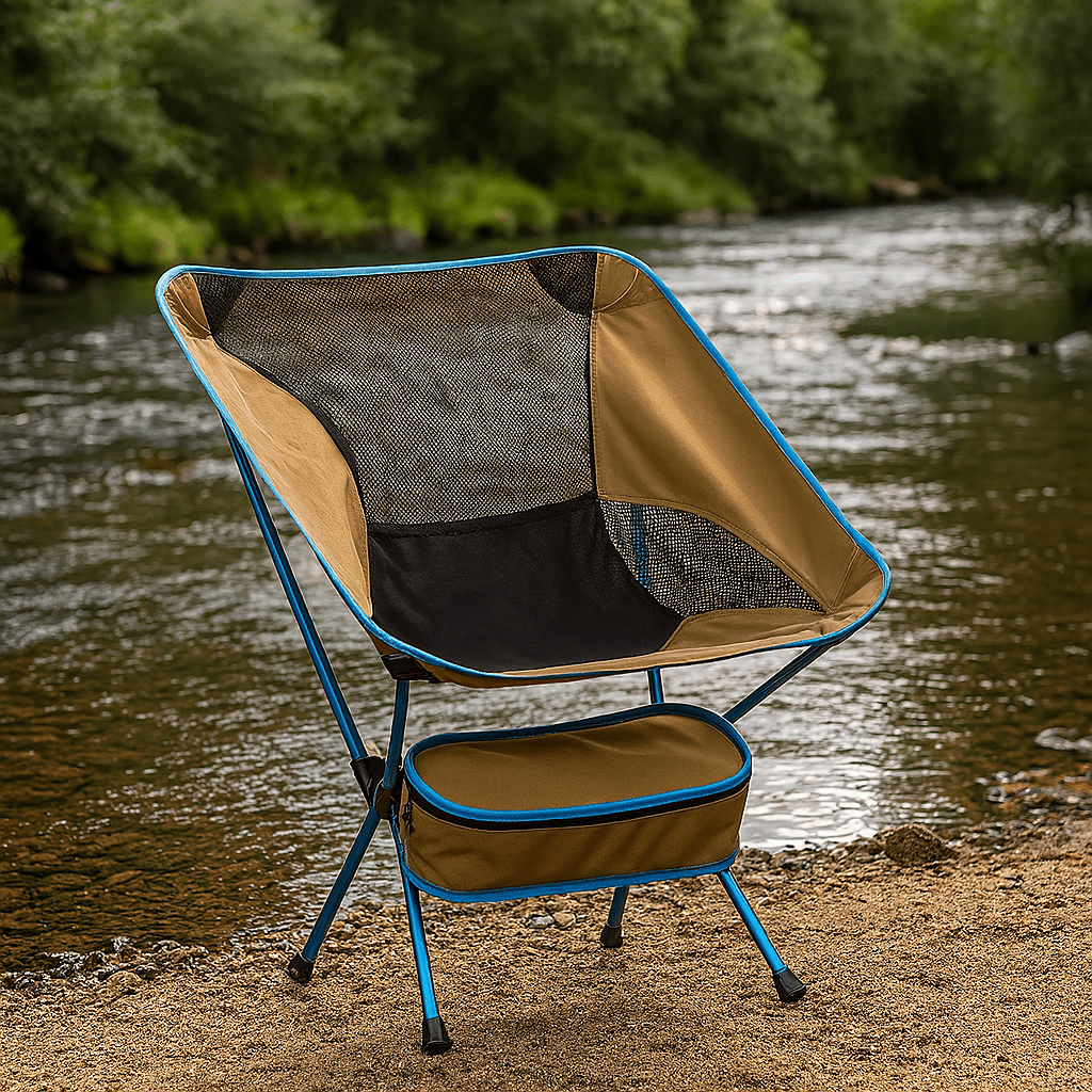 Lekki inteligentny składany fotel - Kemping, Plaża, Wędkarstwo - vivano - warszawa