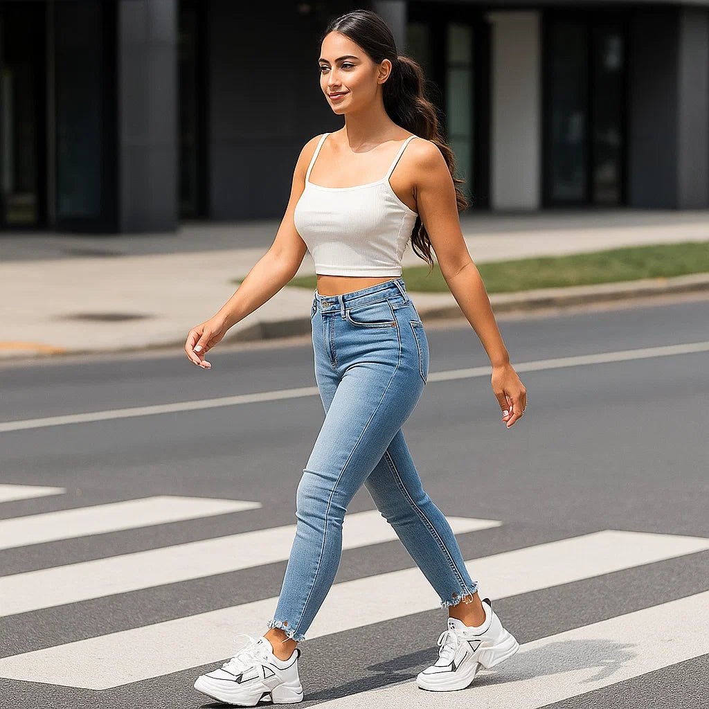 Lekkie Buty Sportowe z Wzorem Serca - vivano - warszawa