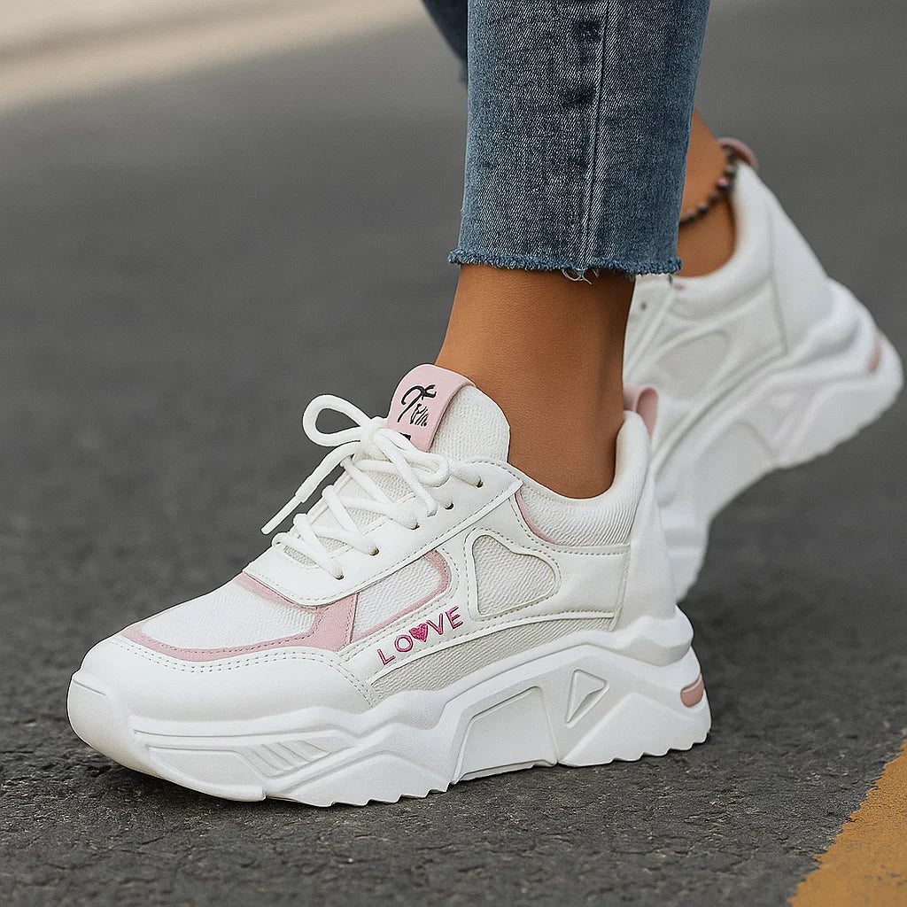 Lekkie Buty Sportowe z Wzorem Serca - vivano - warszawa