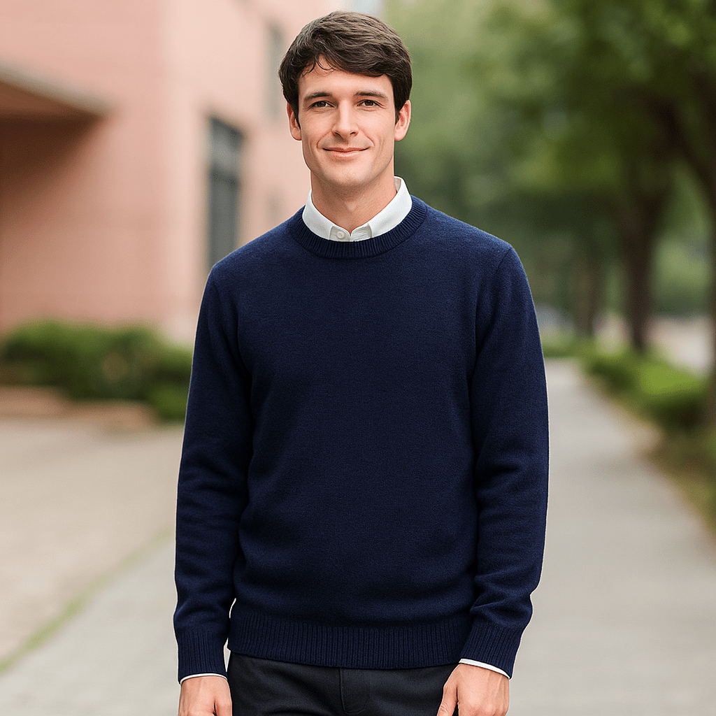 Liam - Komfortowa luźna sweter - Miękki stylowy krój - vivano - warszawa