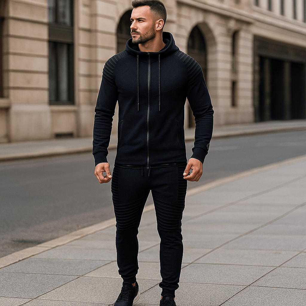 Lino - Casual dres z kapturem - dla mężczyzn - sportowy