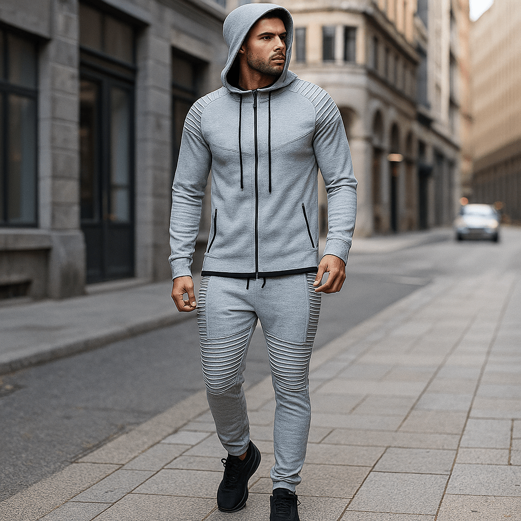 Lino - Casual dres z kapturem - dla mężczyzn - sportowy