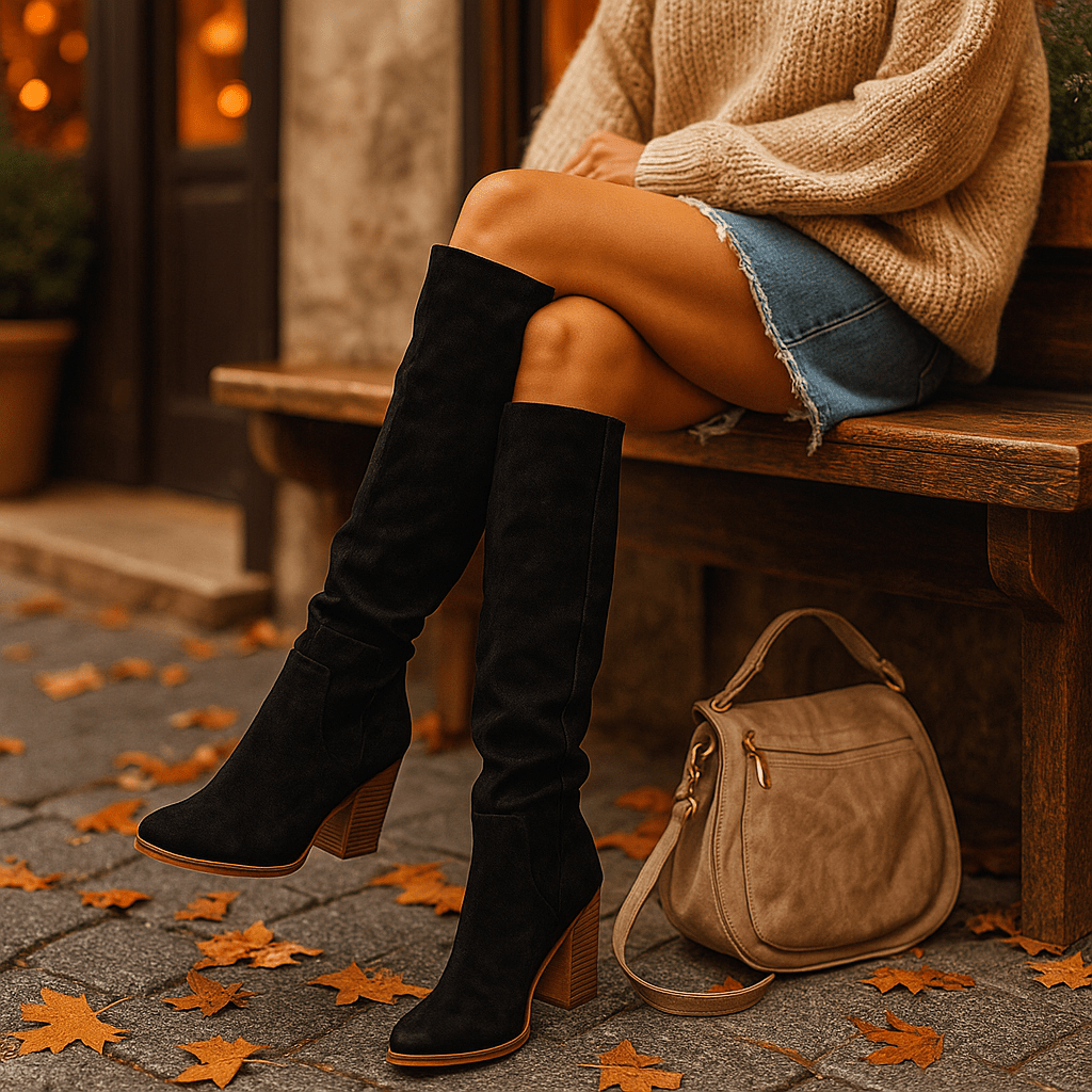 Loulou – Stylowe Kozaki za Kolano