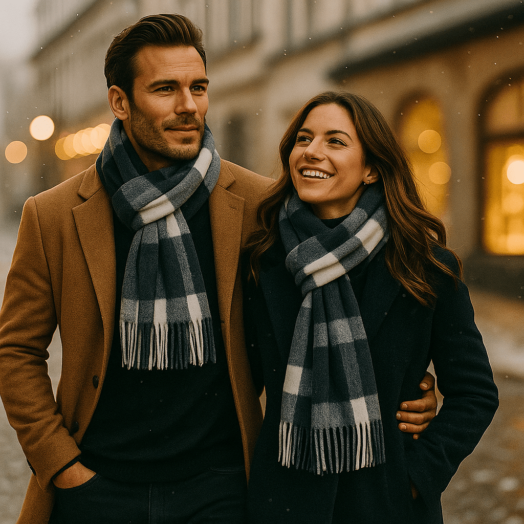 Luksusowy Wełniany Szal – Ciepły, Miękki i Elegancki na Zimę