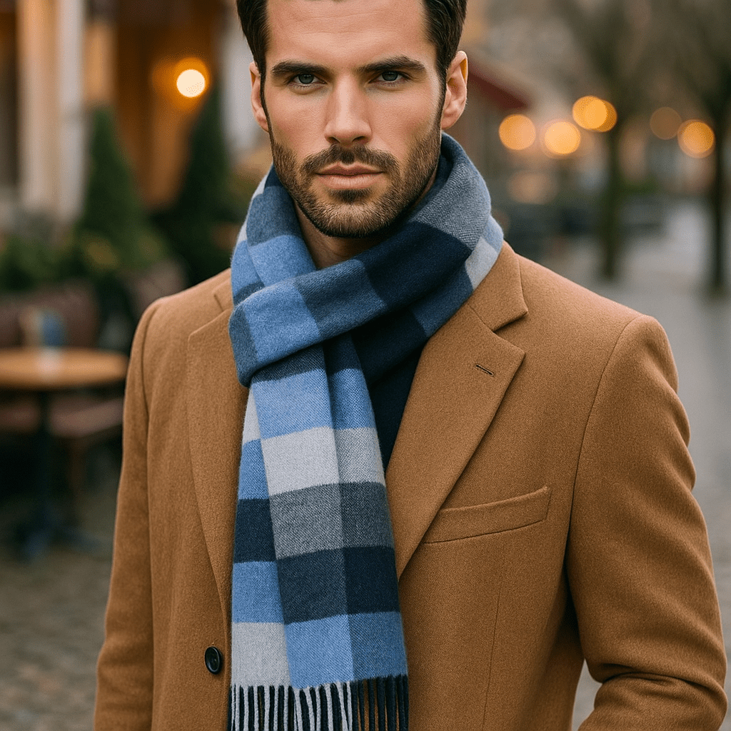 Luksusowy Wełniany Szal – Ciepły, Miękki i Elegancki na Zimę