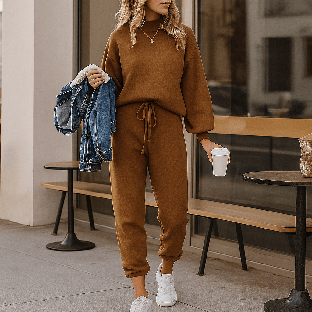 Luna - Elegancki 2-częściowy zestaw treningowy - Wygodny - Dla kobiet - Stylowy design