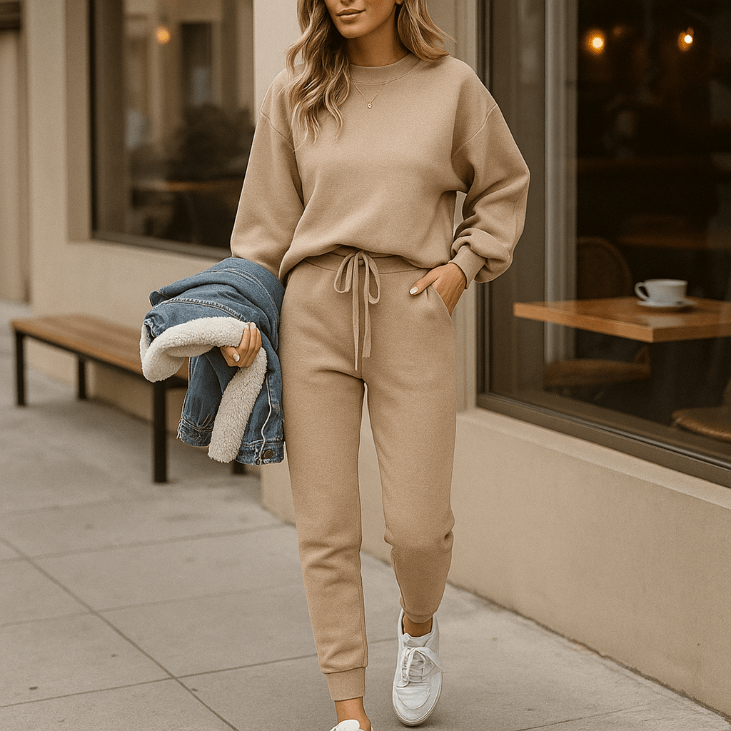 Luna - Elegancki 2-częściowy zestaw treningowy - Wygodny - Dla kobiet - Stylowy design