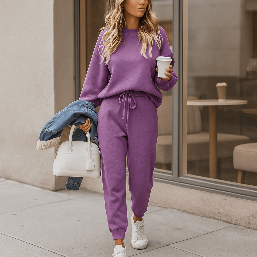 Luna - Elegancki 2-częściowy zestaw treningowy - Wygodny - Dla kobiet - Stylowy design