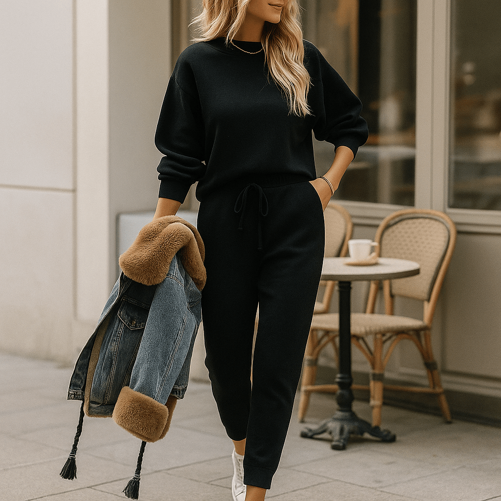 Luna - Elegancki 2-częściowy zestaw treningowy - Wygodny - Dla kobiet - Stylowy design