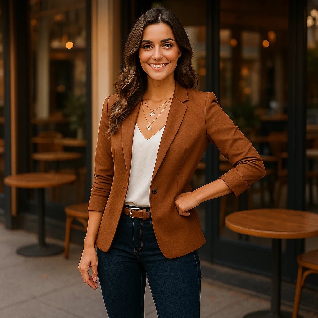 Marynarka Damska Elegancka – Dopasowany Krój i Styl - vivano - warszawa