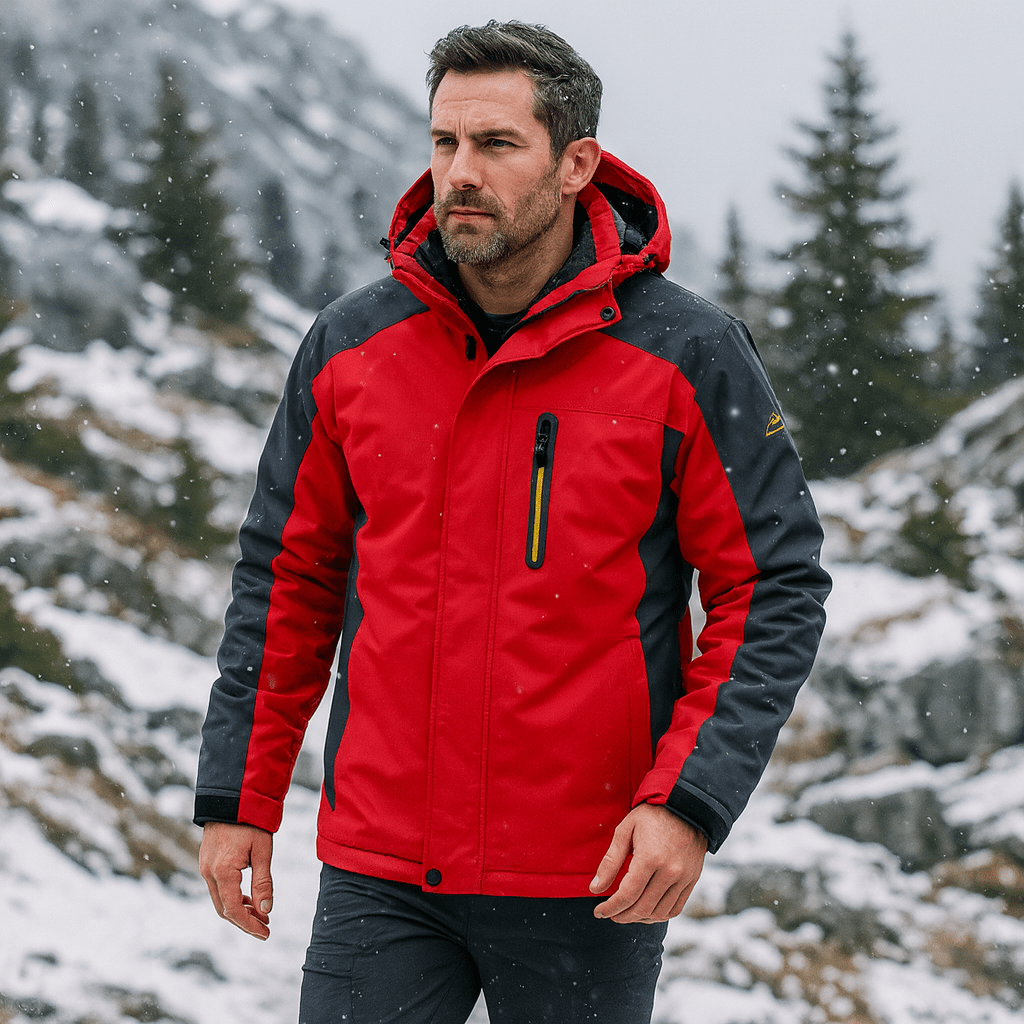 Męska kurtka narciarska zimowa górska Regular Fit