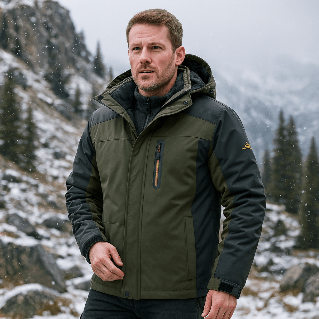 Męska kurtka narciarska zimowa górska Regular Fit