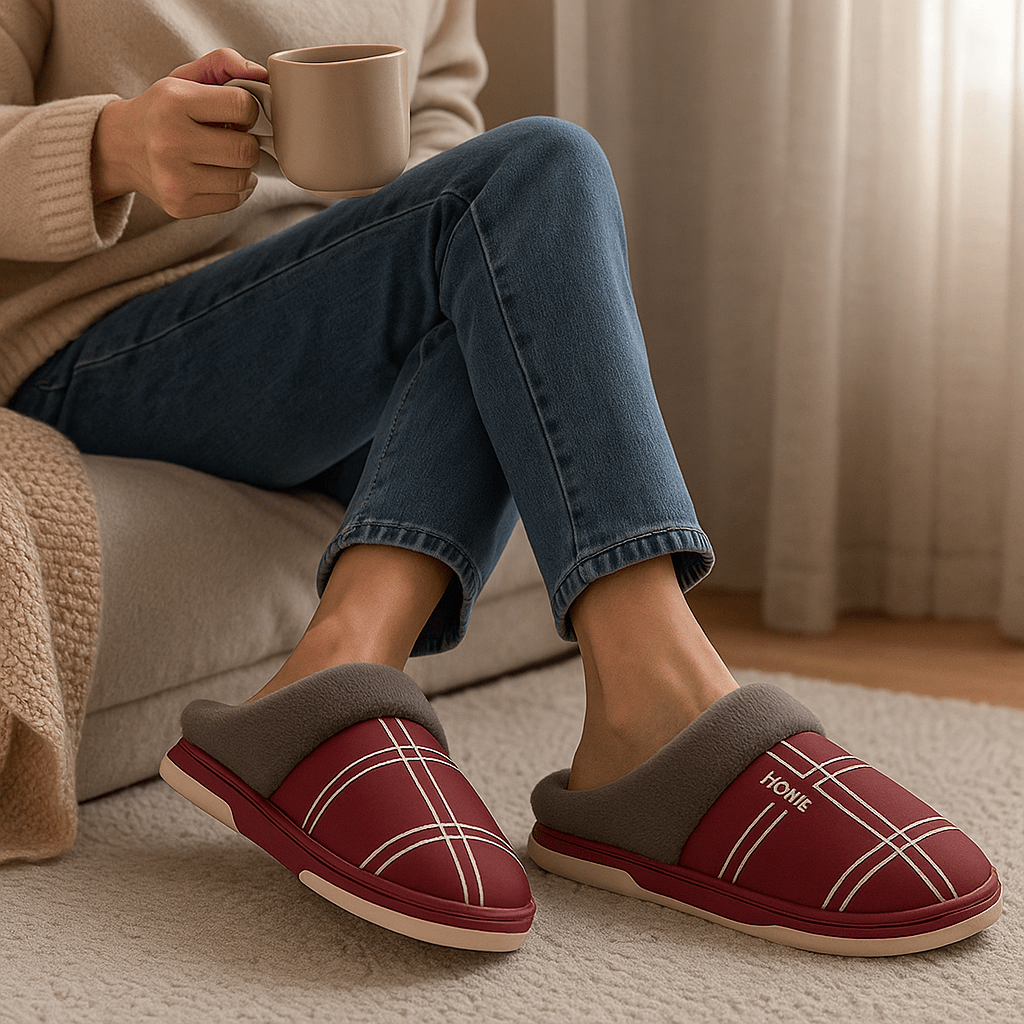 Męskie kapcie – ciepło i komfort na wieczory w domu