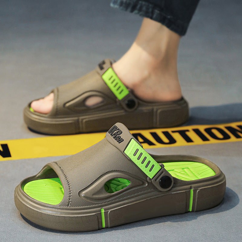 Męskie klapki plażowe z antypoślizgową podeszwą – Rafael - vivano - warszawa