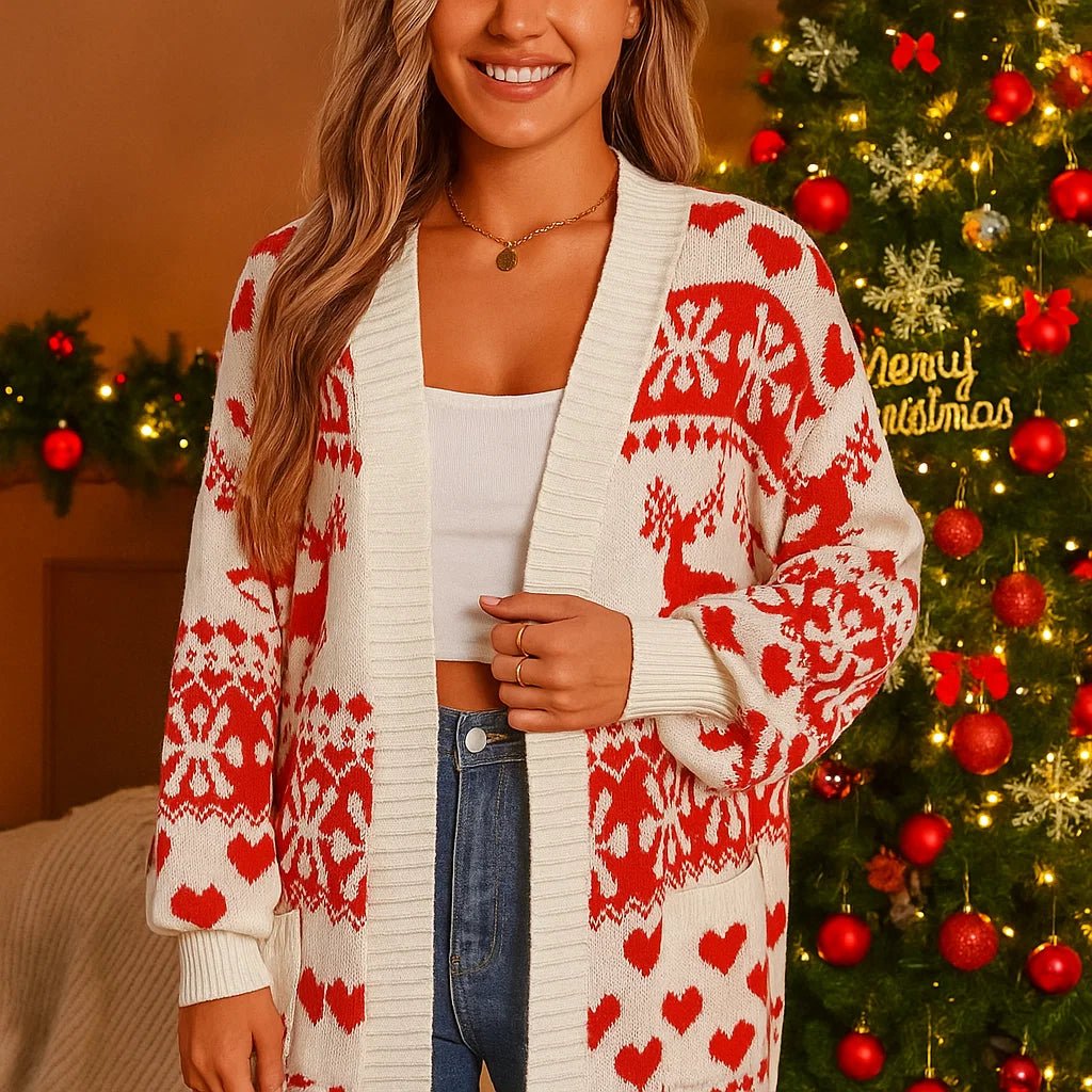 Mirtha – Sweter Świąteczny Dziergany