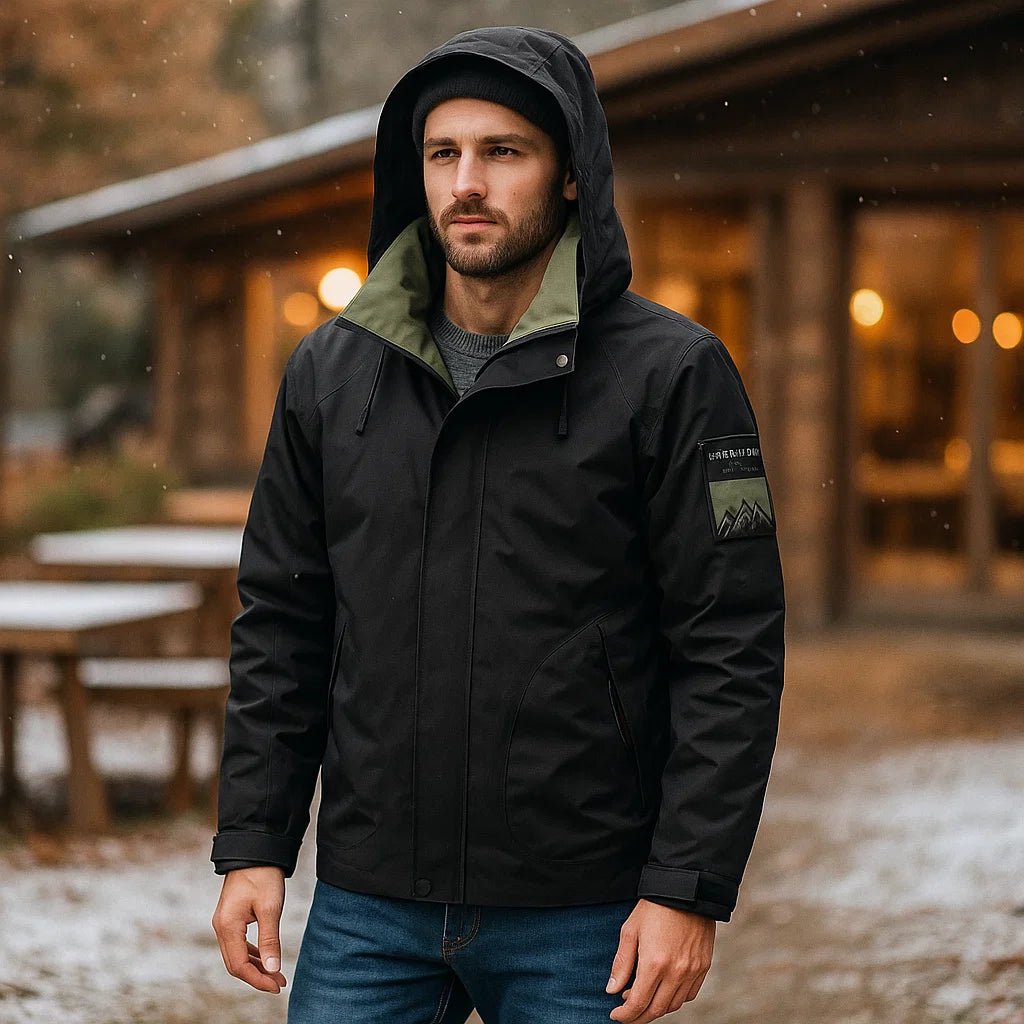 Nivor – Męska Kurtka Narciarska z Kapturem