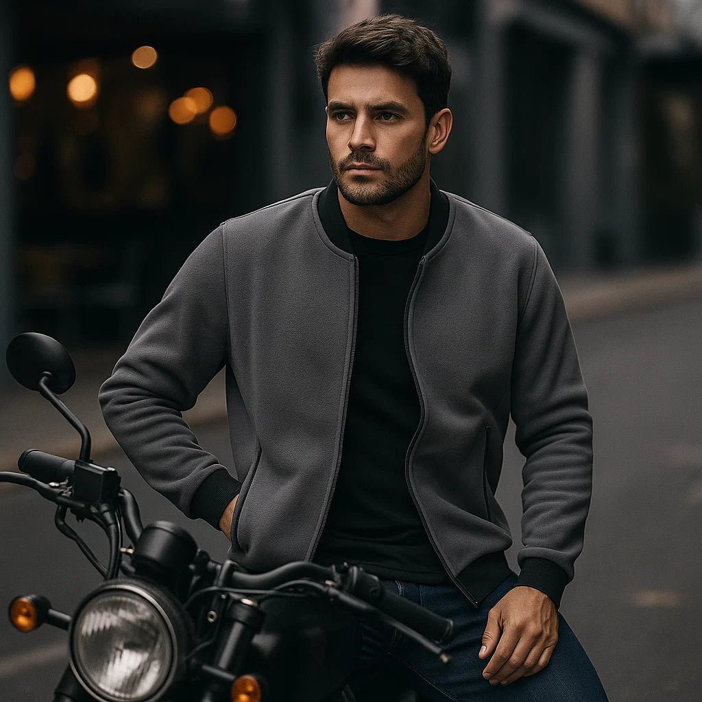 Oliver Varm Fleece Zip - Jacket - Miękki - Izolujący - Komfortowy - vivano - warszawa