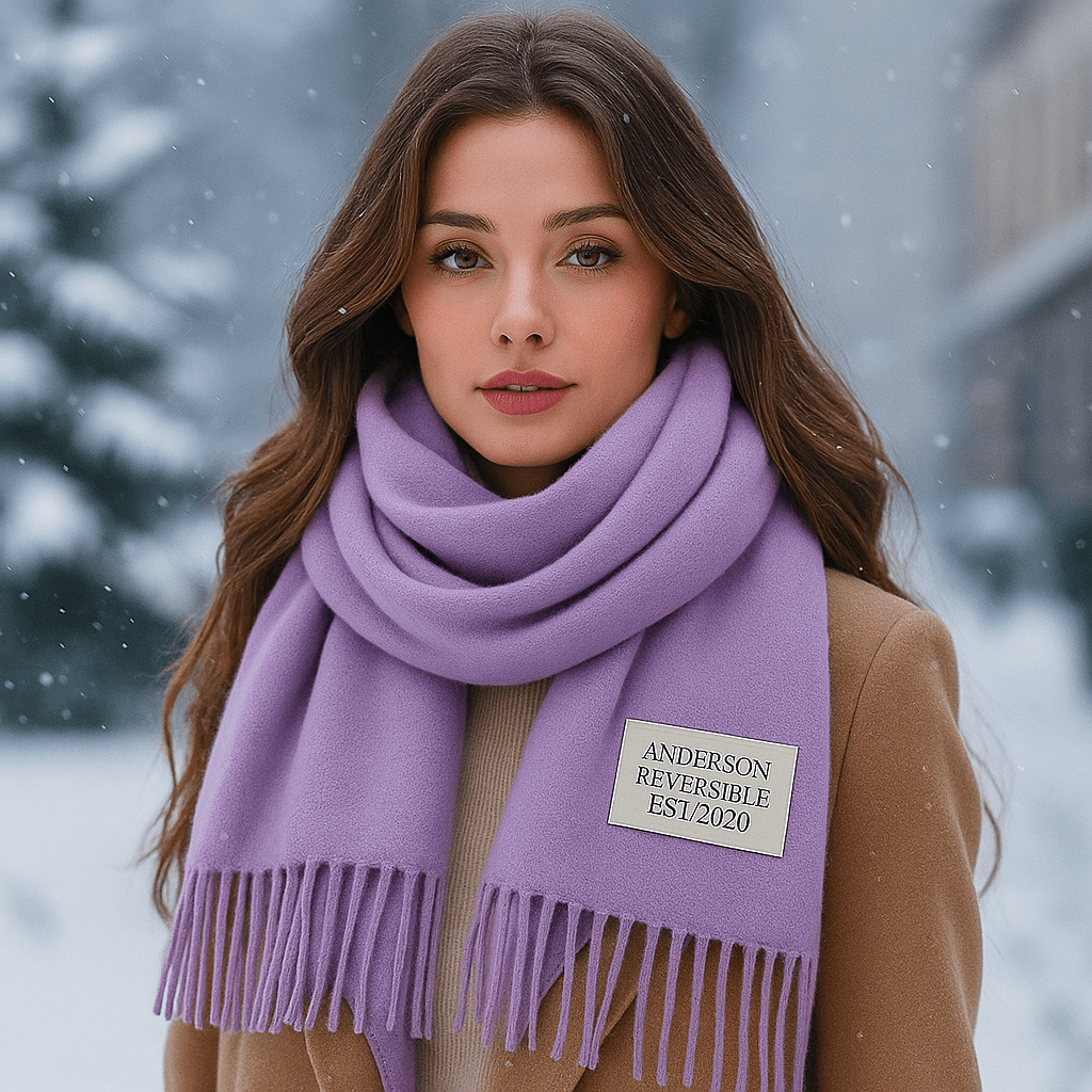 Oneka – Zimowy Szal z Ciepłego Kaszmiru