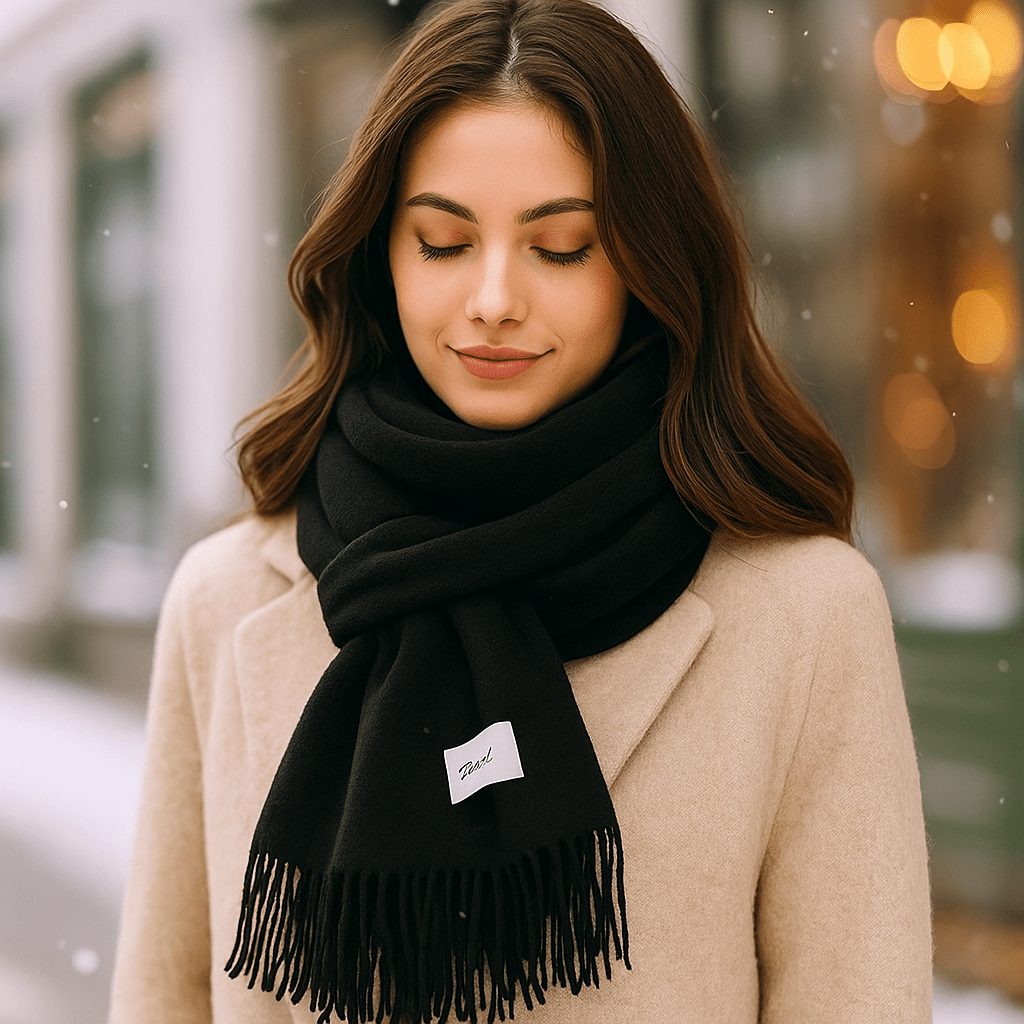 Oneka – Zimowy Szal z Ciepłego Kaszmiru