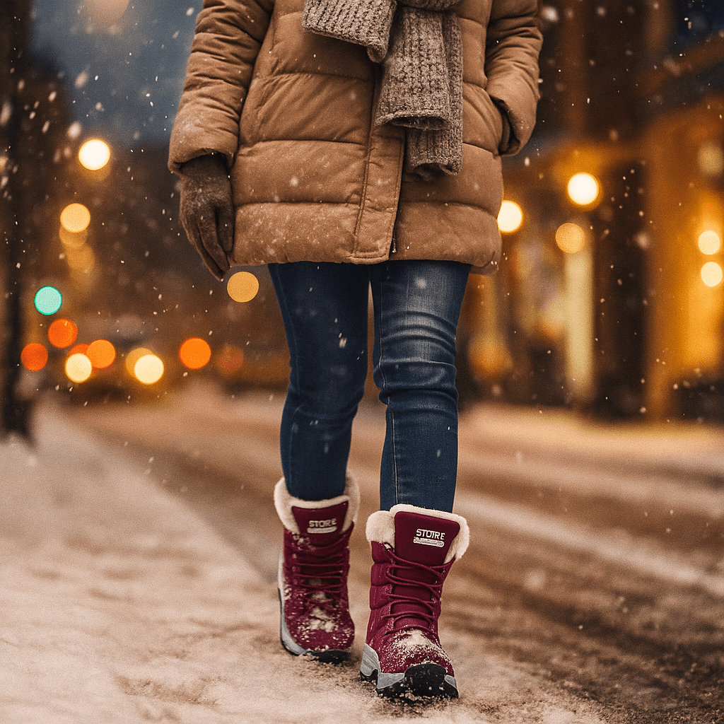 Rachelle – Damskie Śniegowce Ocieplane i Wodoodporne