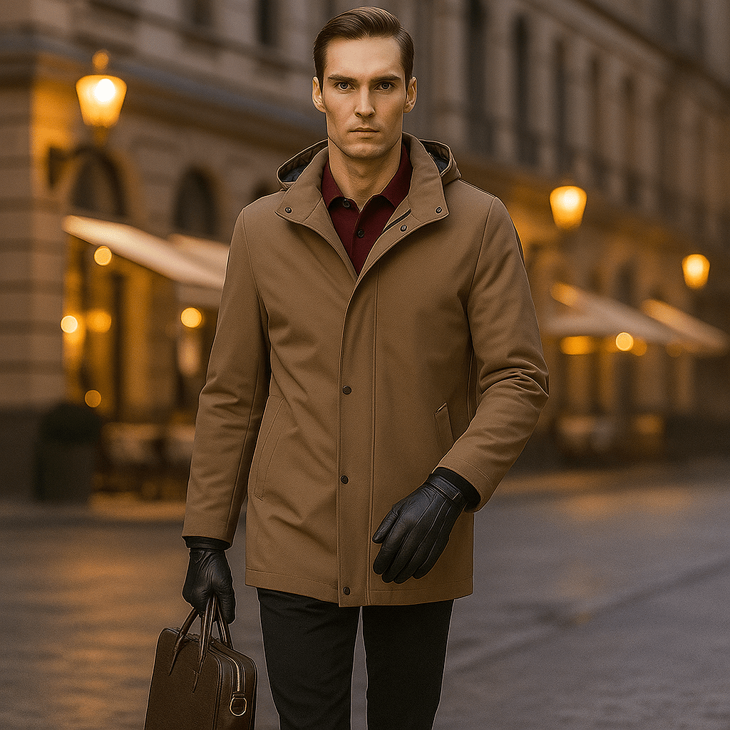 Rękawice Skórzane Męskie Felix – Elegancja i Ciepło