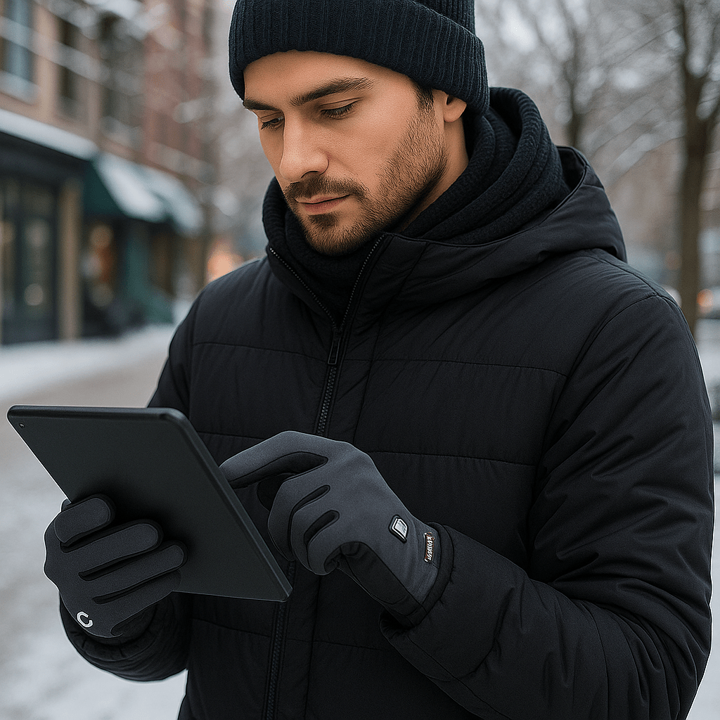 Rękawice Tech Touch – Ciepłe i Dotykowe Wodoodporne