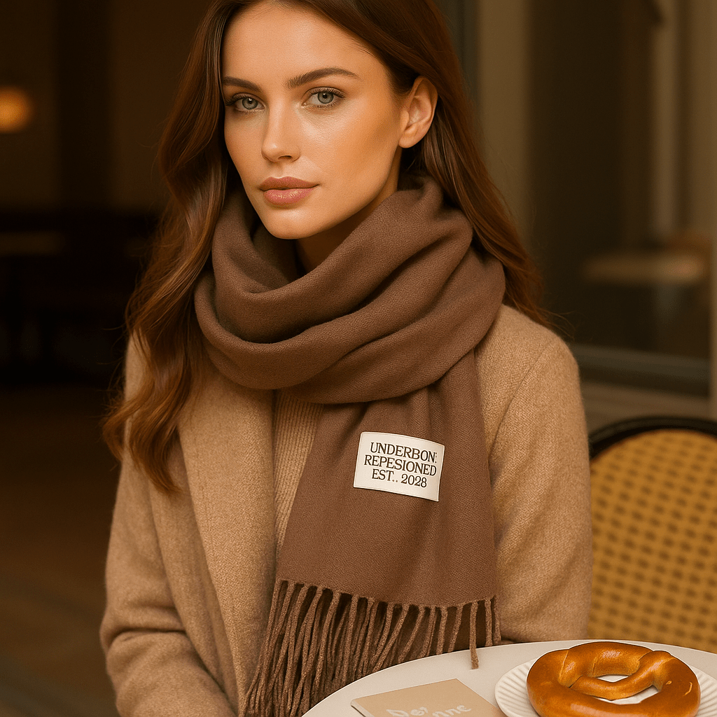 Rewersyjny Szal Pashmina Elena – Elegancki i Miękki