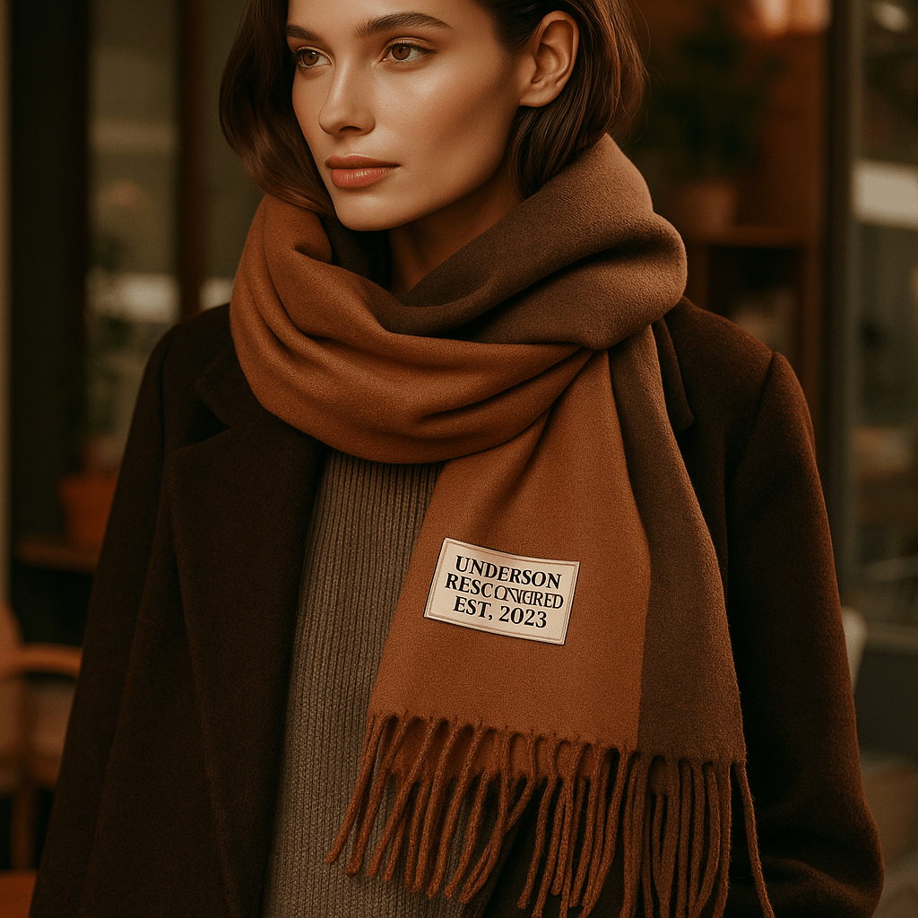 Rewersyjny Szal Pashmina Elena – Elegancki i Miękki