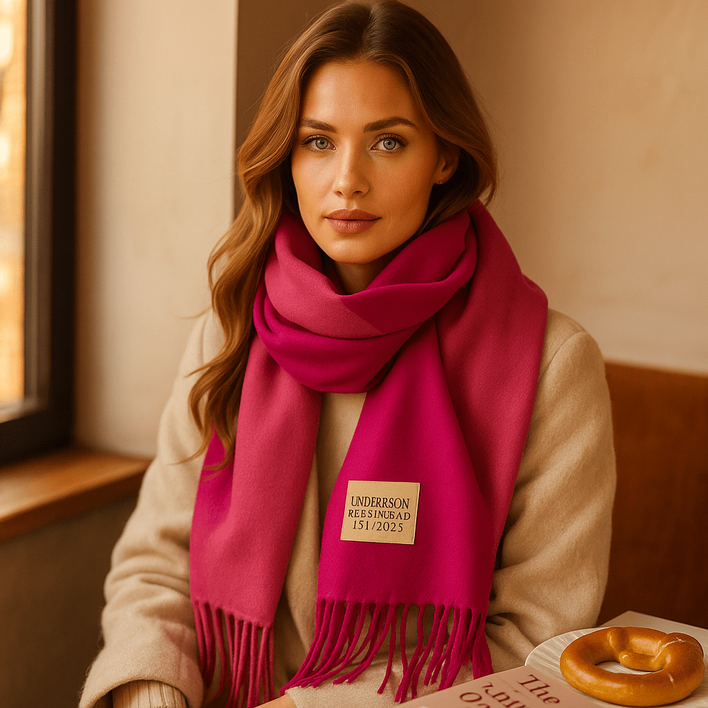 Rewersyjny Szal Pashmina Elena – Elegancki i Miękki