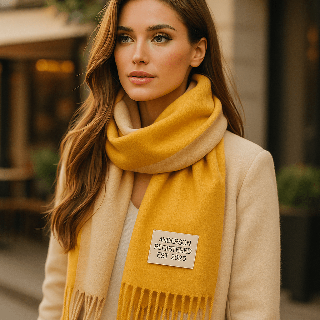 Rewersyjny Szal Pashmina Elena – Elegancki i Miękki