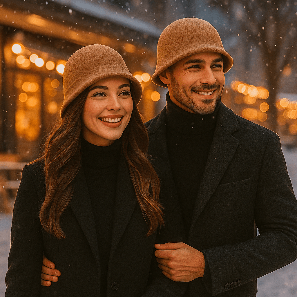 Rowan – Czapka wełniana monochromatyczna unisex