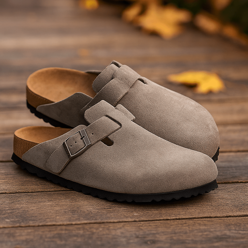 Sandale Boston ze skóry premium unisex – styl i komfort - vivano - warszawa