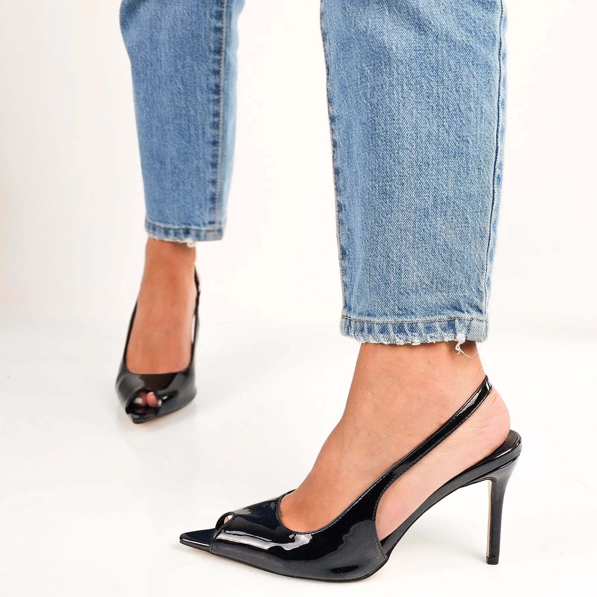 Sandały Slingback z odkrytą piętą Elisabetta - Elegancja Chic - vivano - warszawa